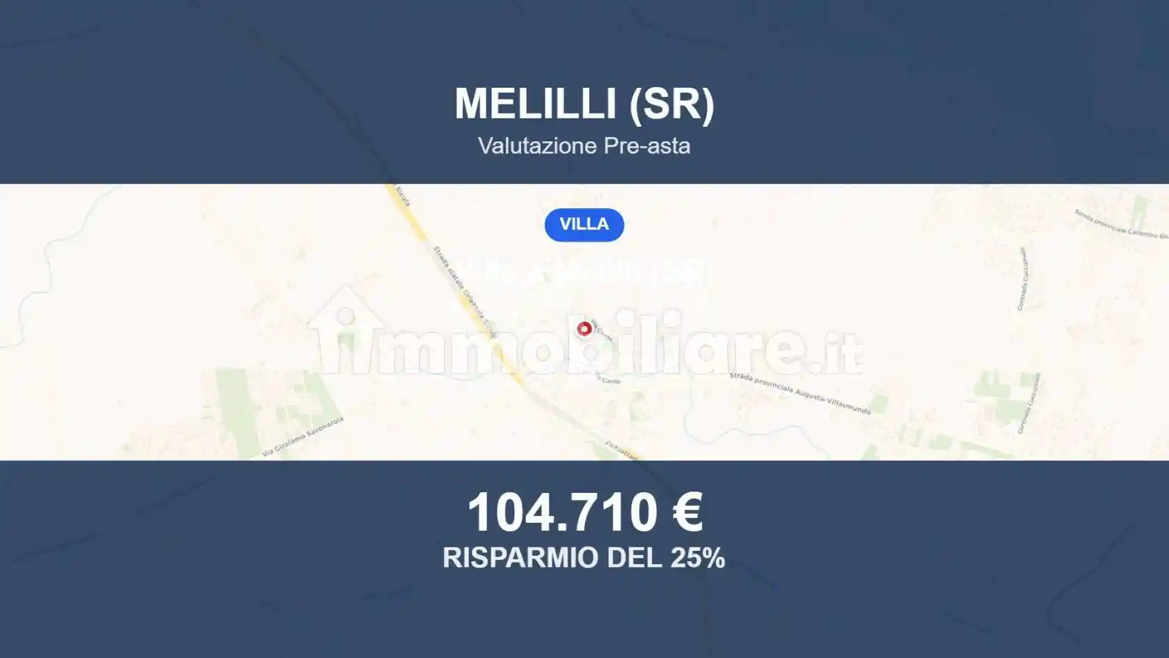 Villa in vendita a Melilli