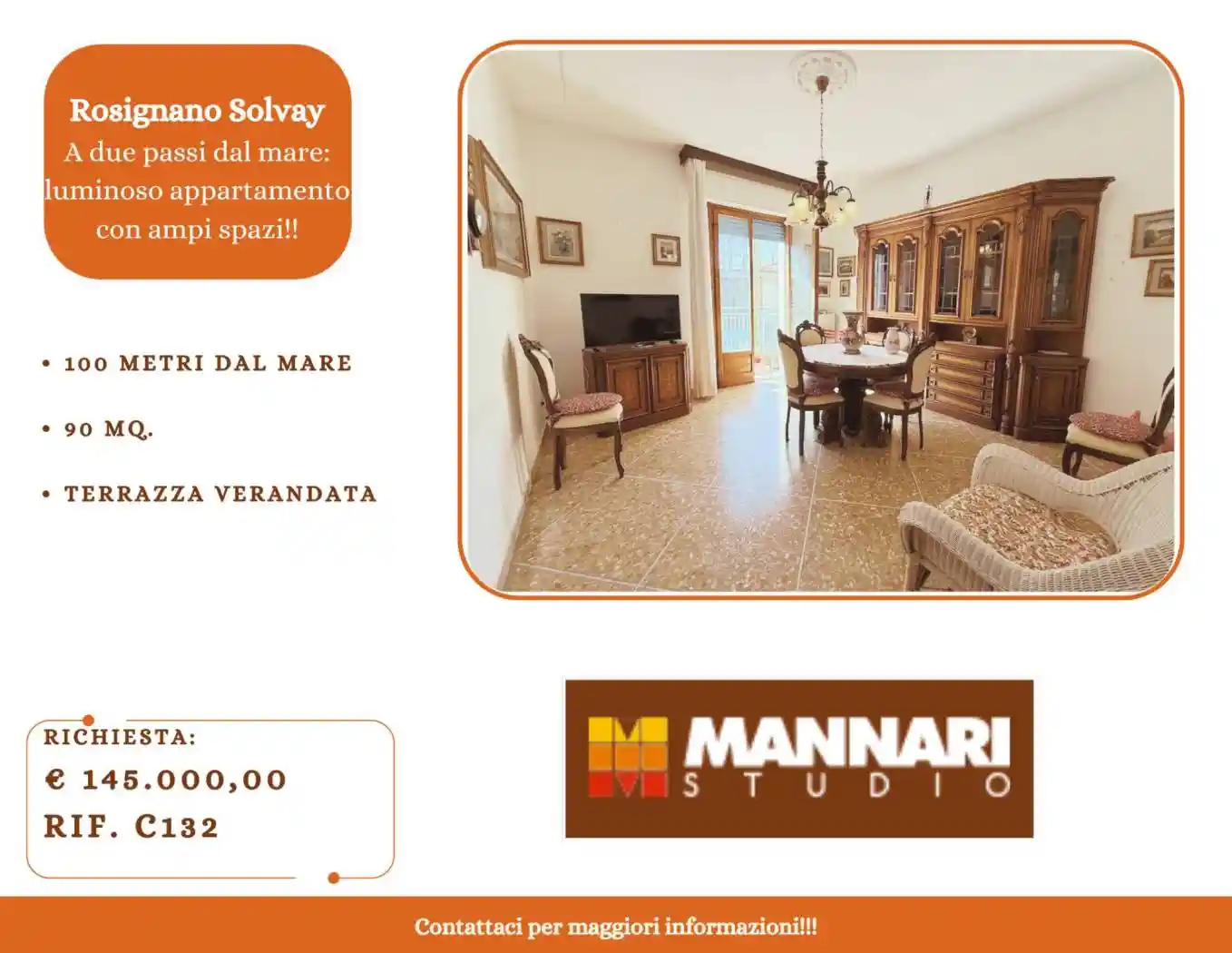 Appartamento in vendita a Rosignano Marittimo
