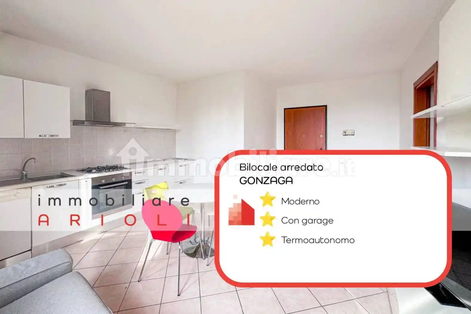 Appartamento in affitto a Gonzaga