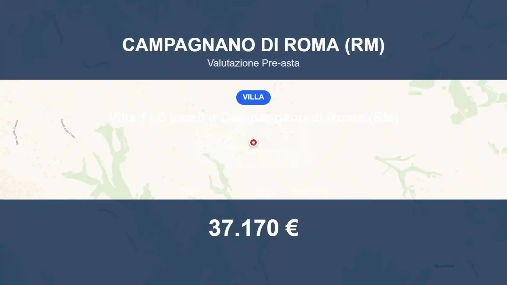 Villa in vendita a Campagnano di Roma