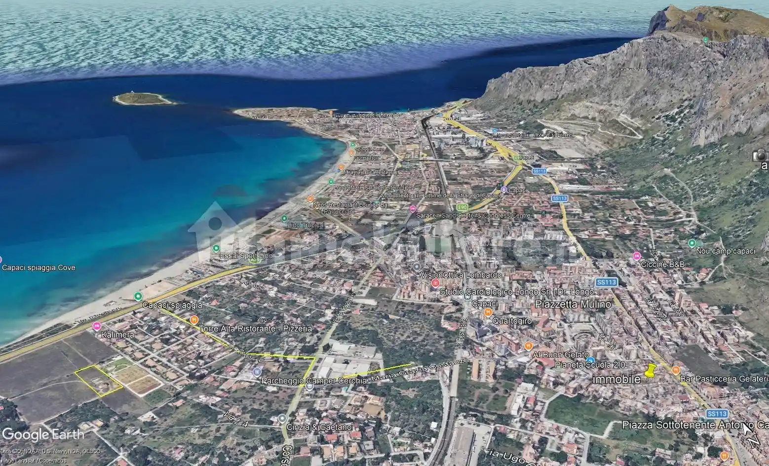 Appartamento in vendita a Capaci