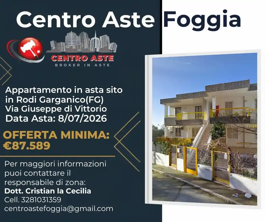 Appartamento in vendita a Rodi Garganico