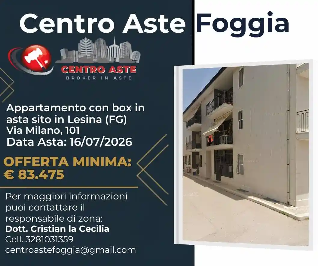 Appartamento in vendita a Lesina