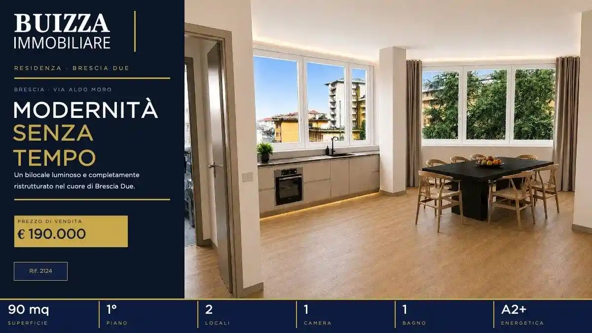 Appartamento in vendita a Brescia