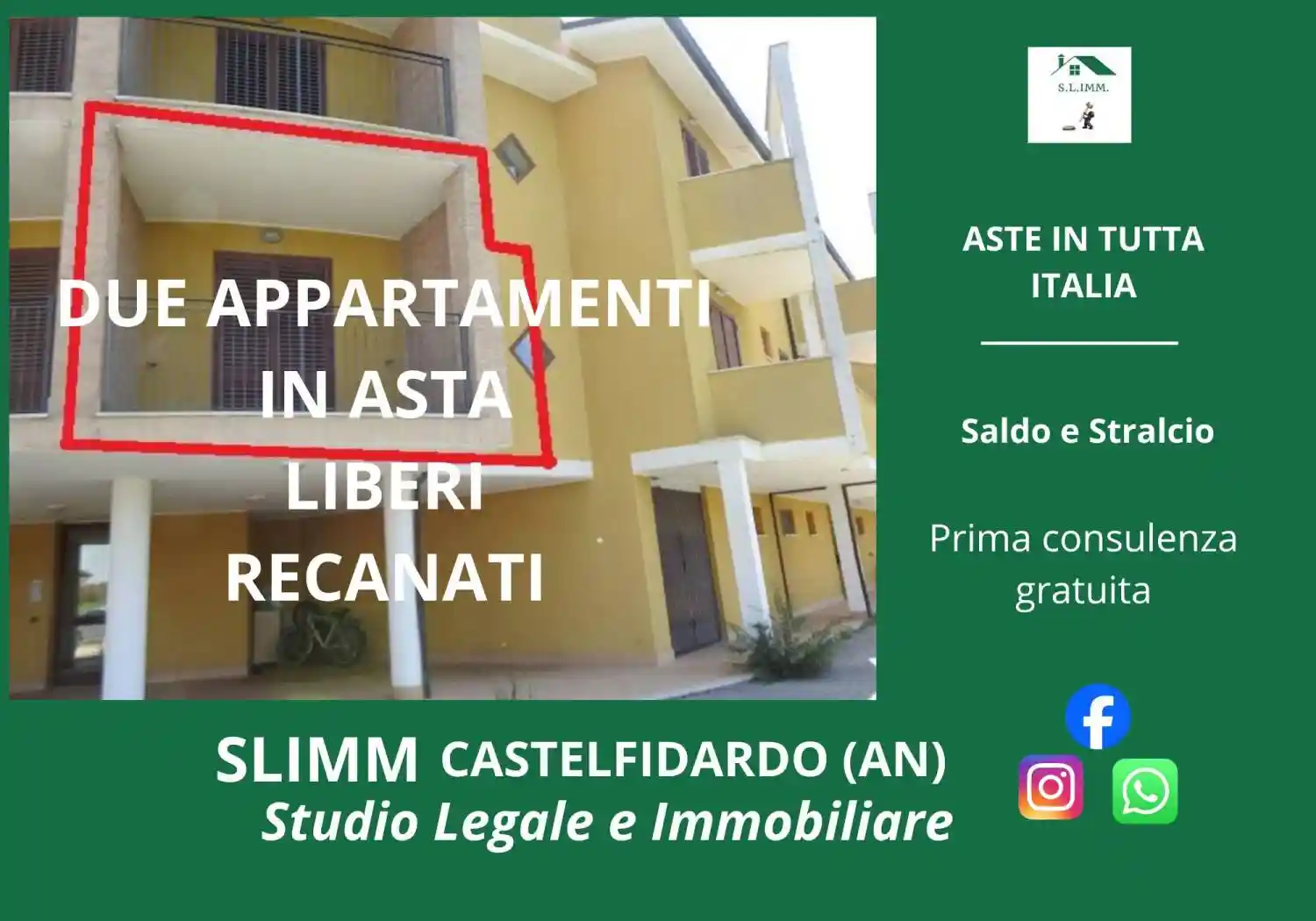 Appartamento in vendita a Recanati
