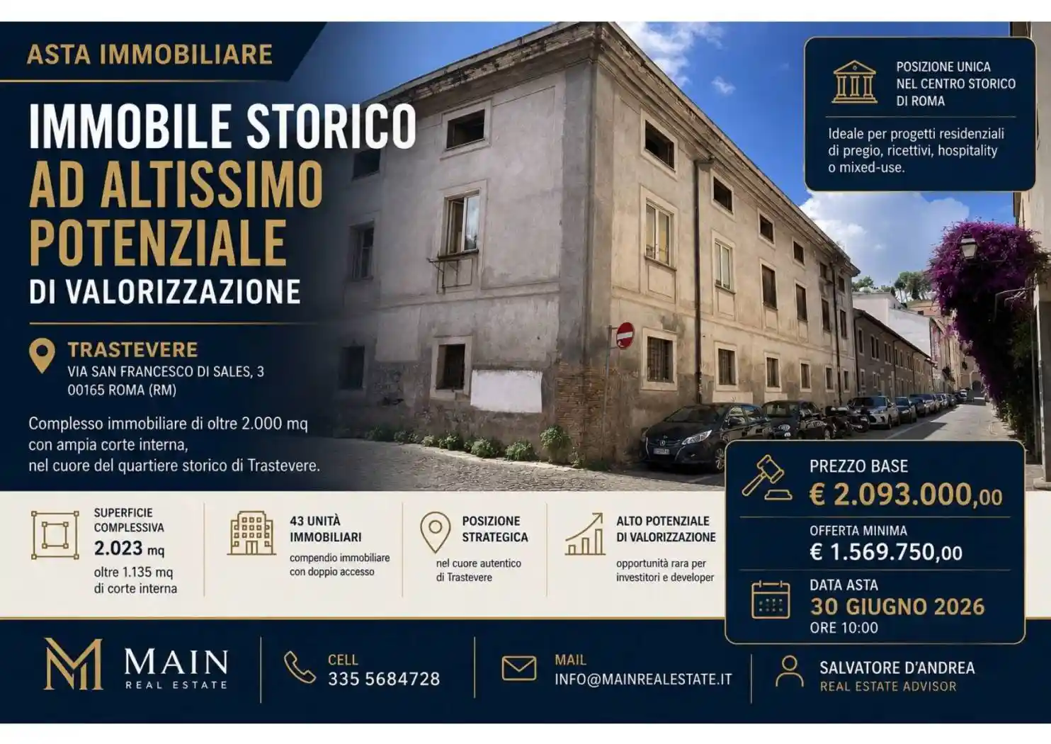 Palazzo - Stabile in vendita a Roma