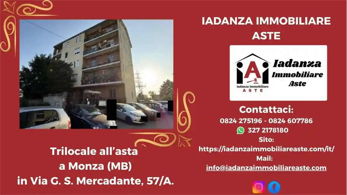 Appartamento in vendita a Monza