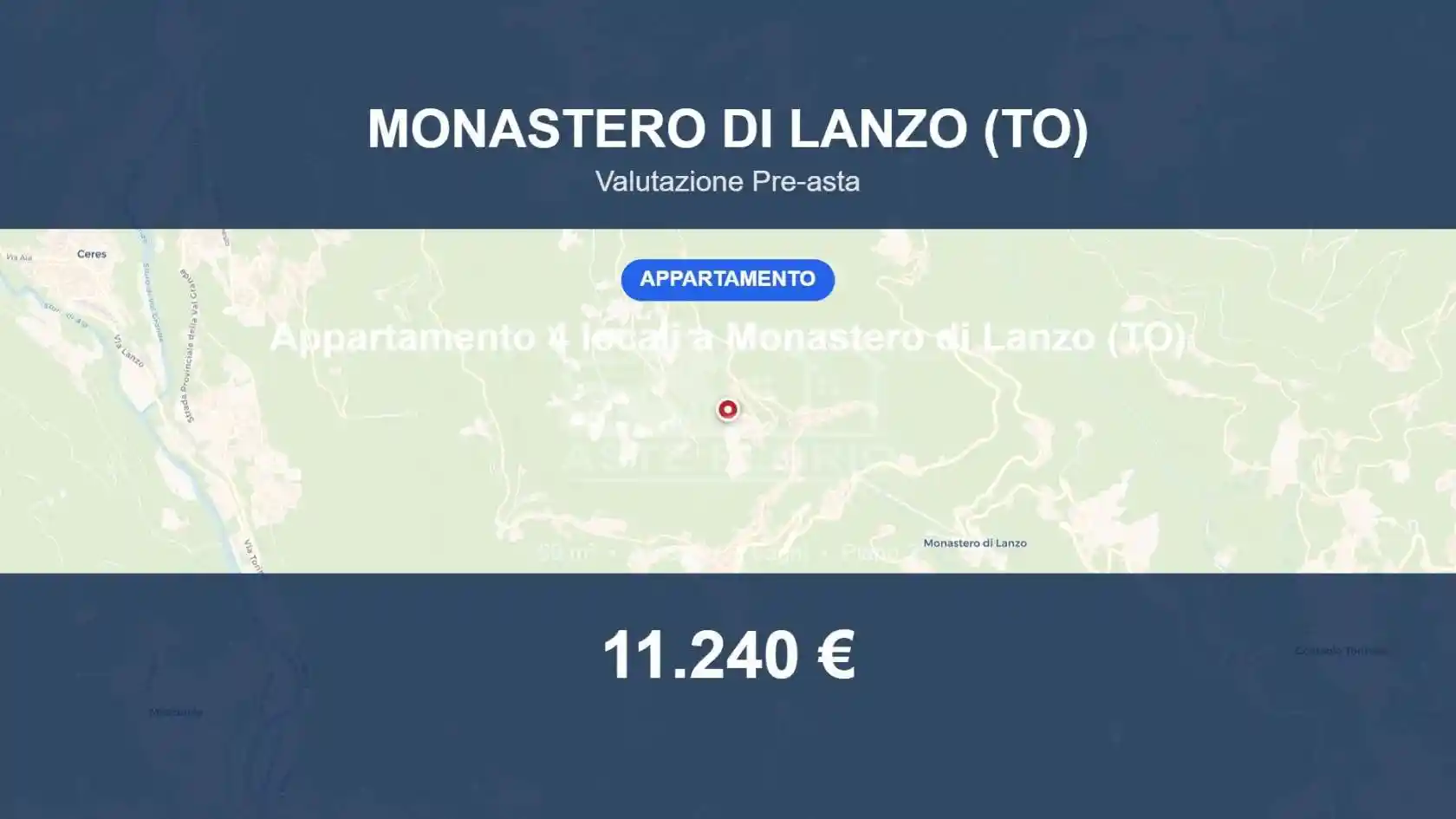 Appartamento in vendita a Monastero di Lanzo