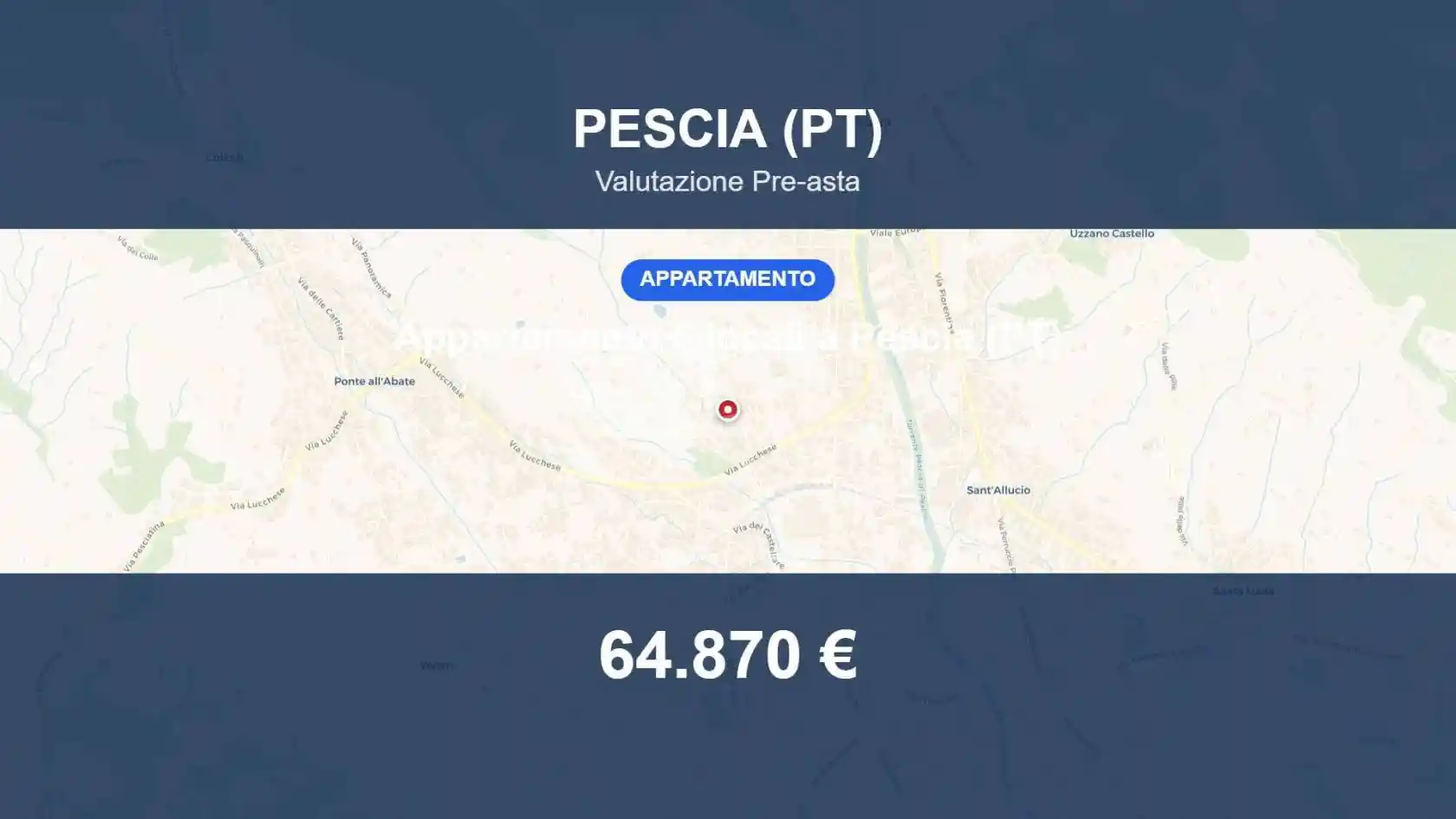 Appartamento in vendita a Pescia