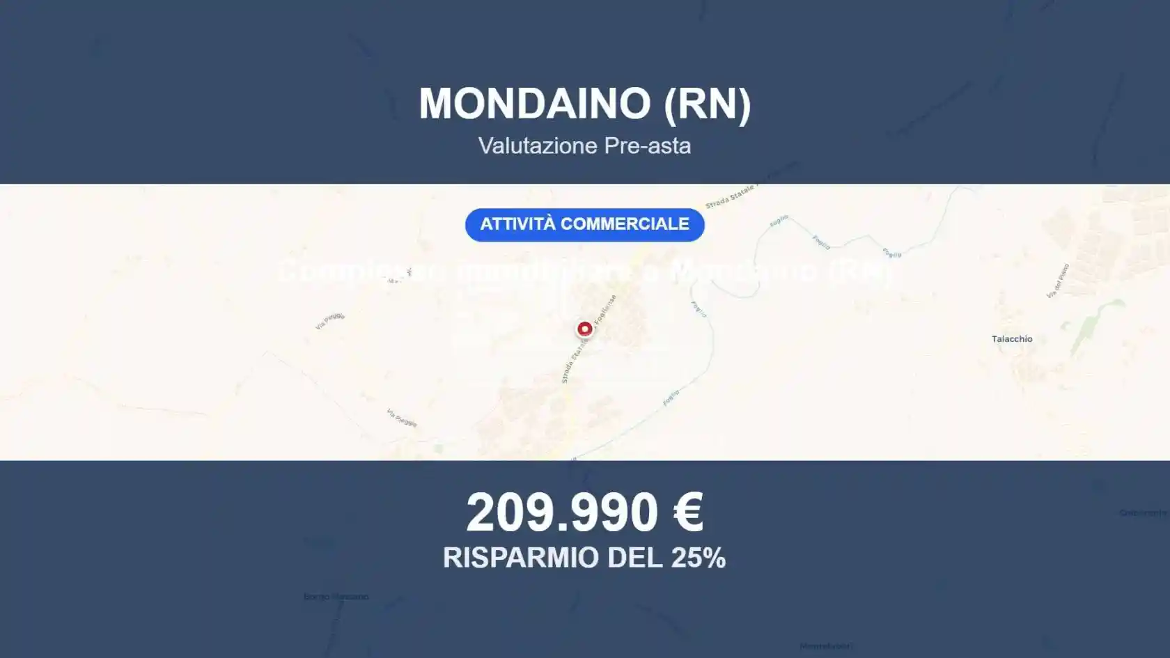 Appartamento in vendita a Tavullia