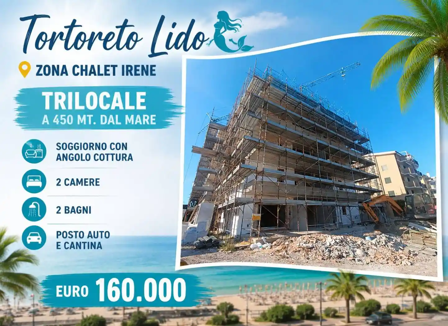 Appartamento in vendita a Tortoreto