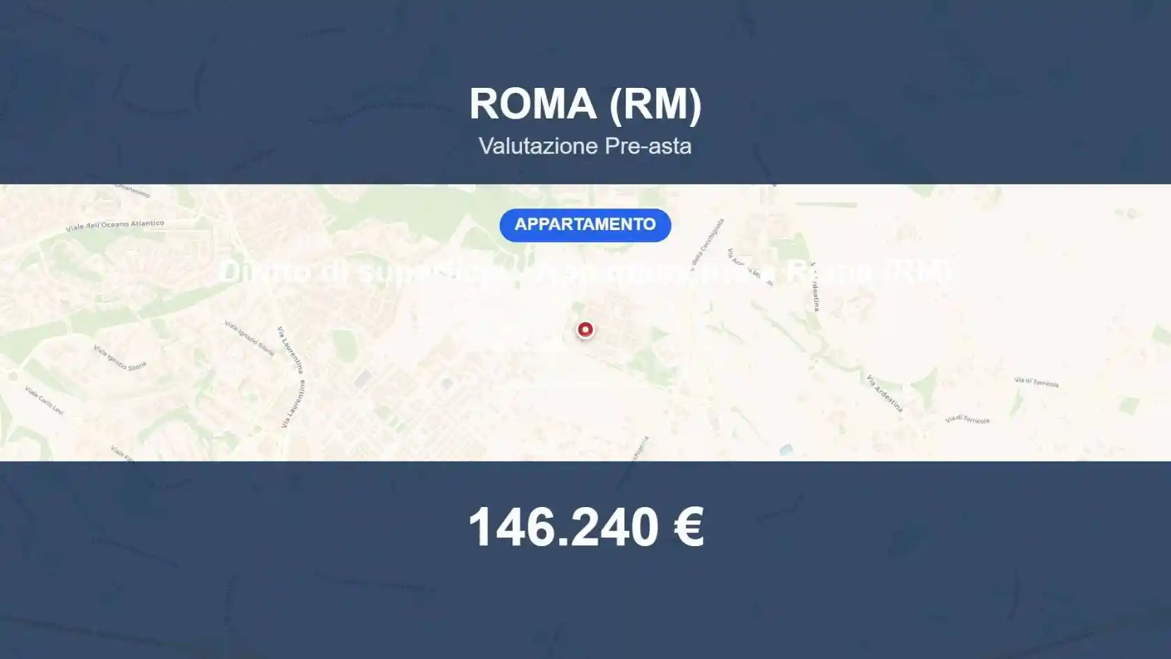 Appartamento in vendita a Roma