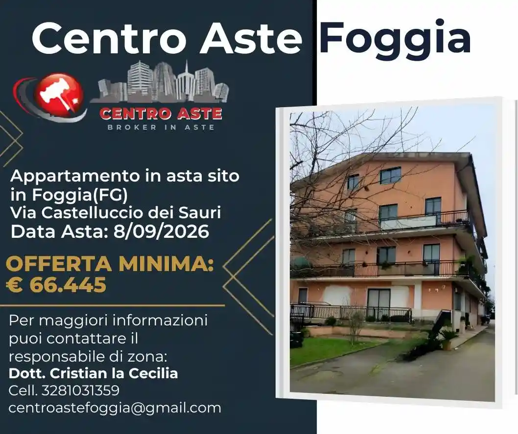 Appartamento in vendita a Foggia