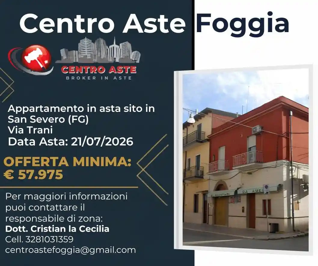 Appartamento in vendita a San Severo
