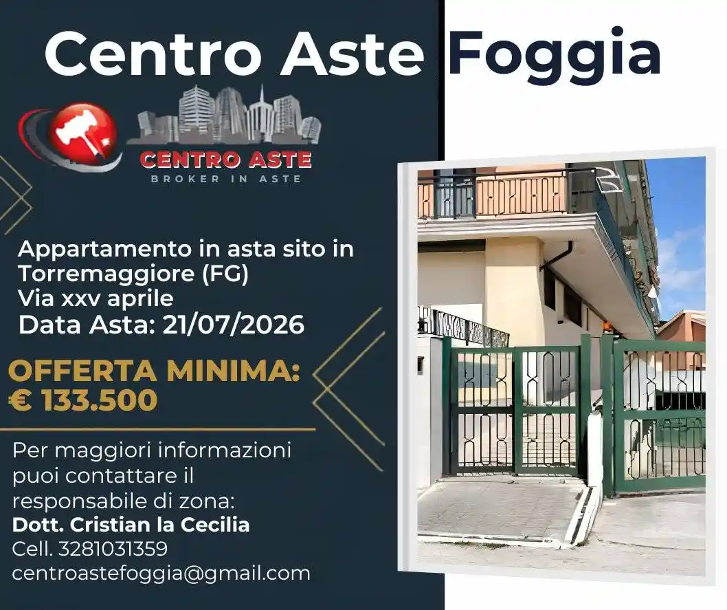 Appartamento in vendita a Torremaggiore