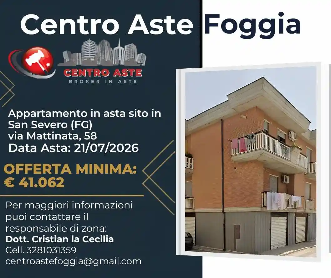 Appartamento in vendita a San Severo