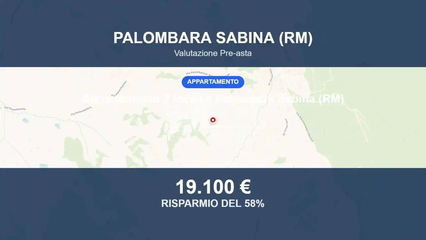 Appartamento in vendita a Palombara Sabina