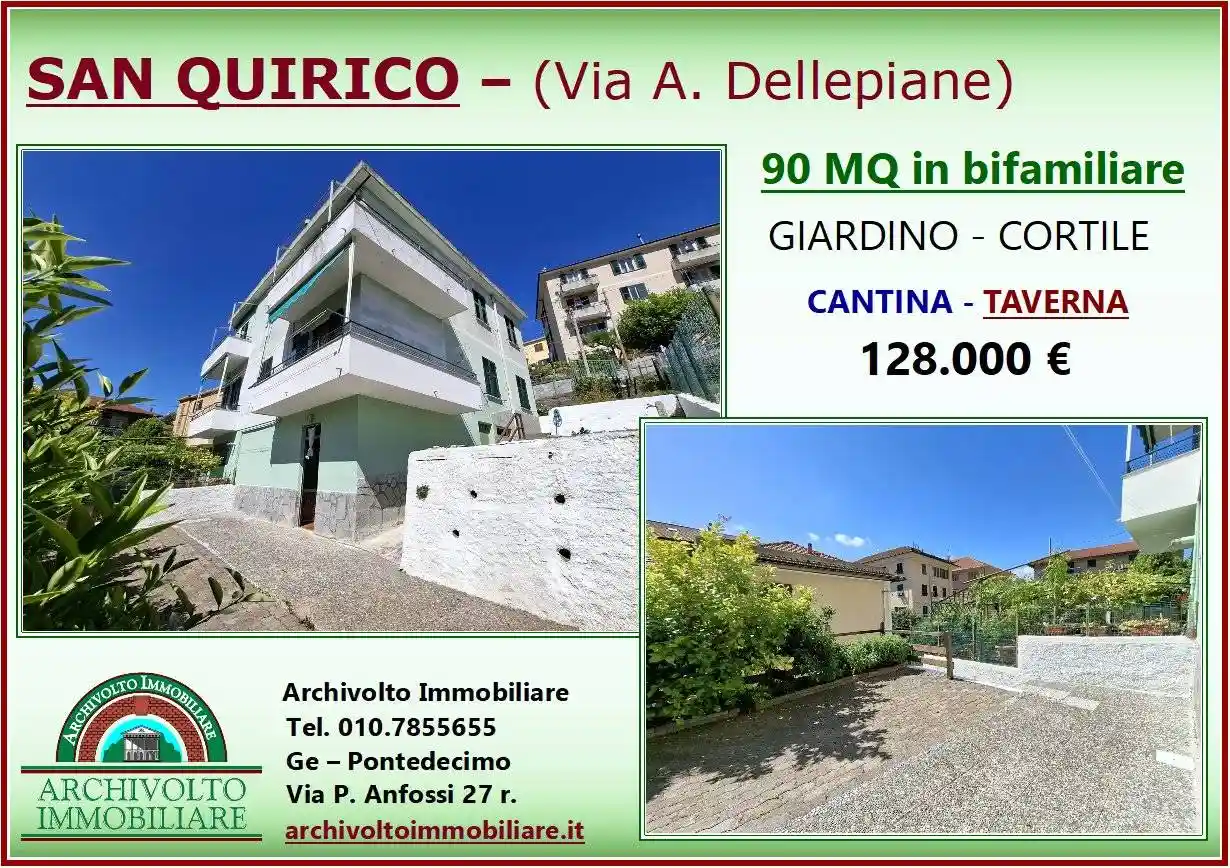 Appartamento in vendita a Genova