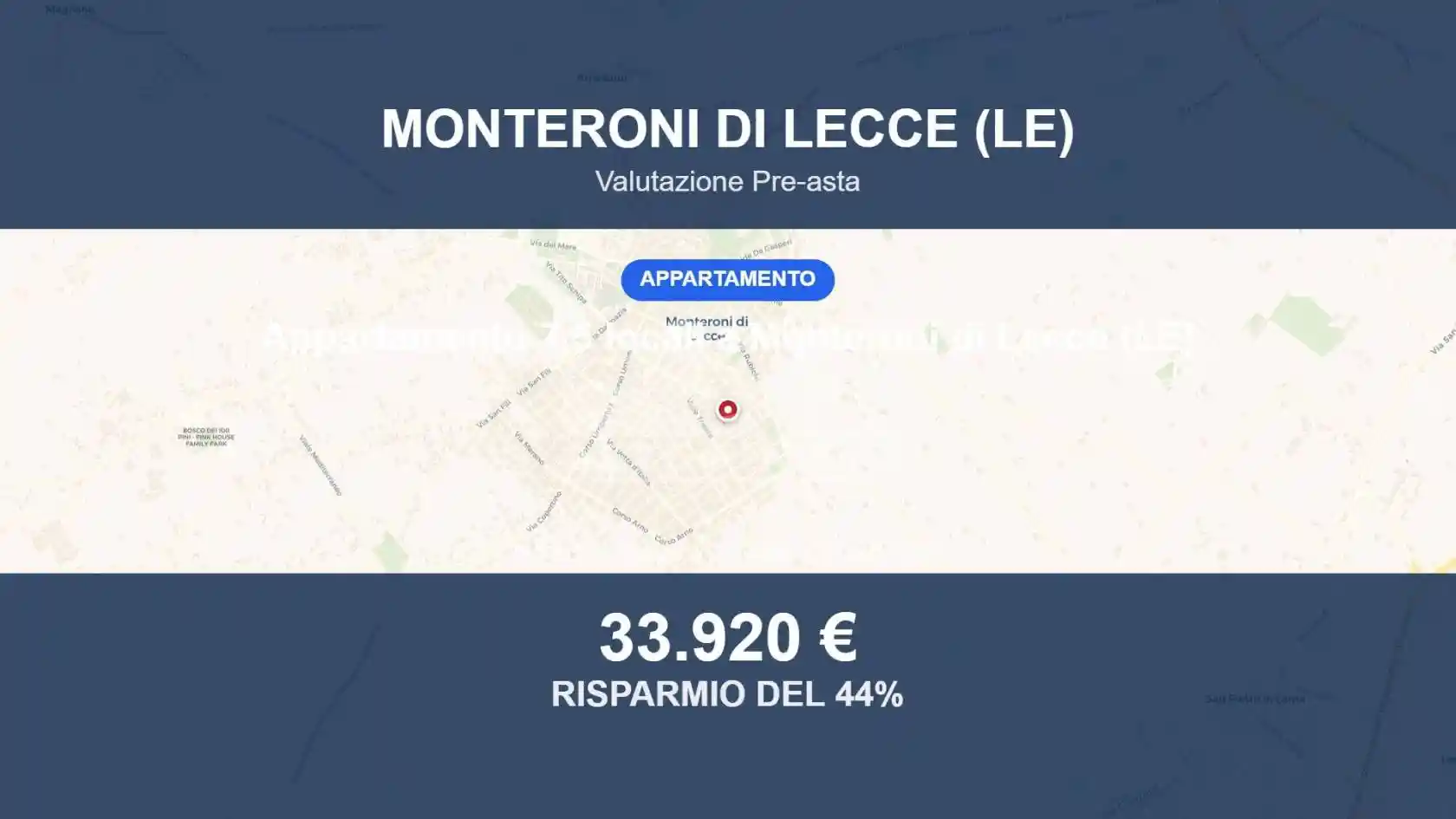 Appartamento in vendita a Monteroni di Lecce
