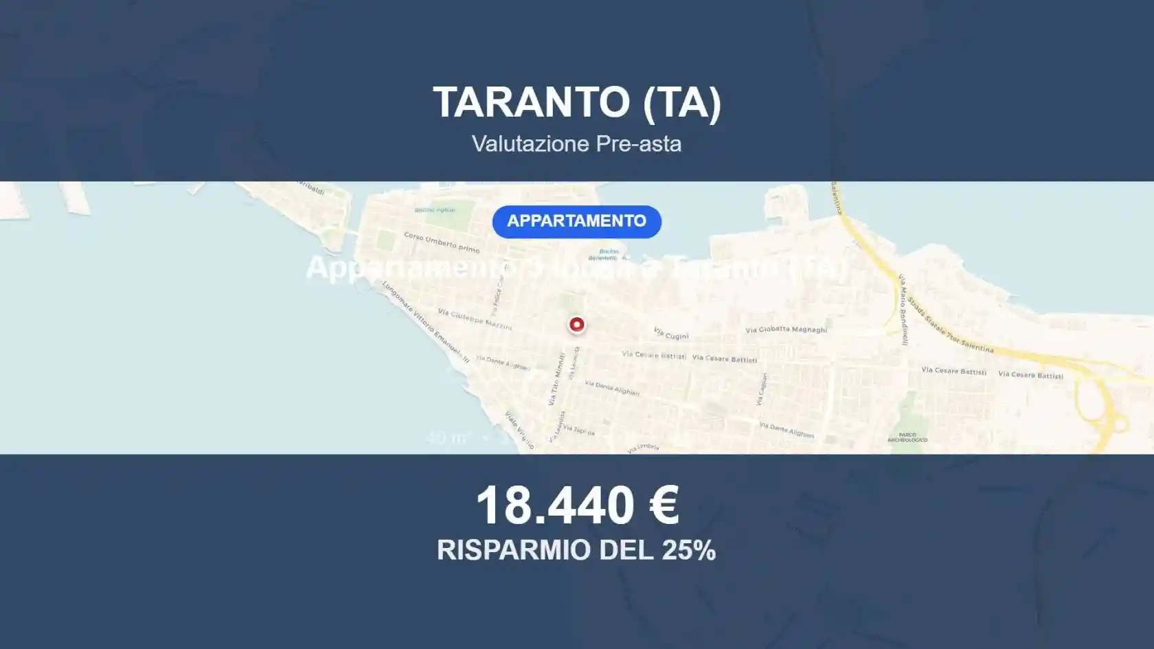 Appartamento in vendita a Taranto