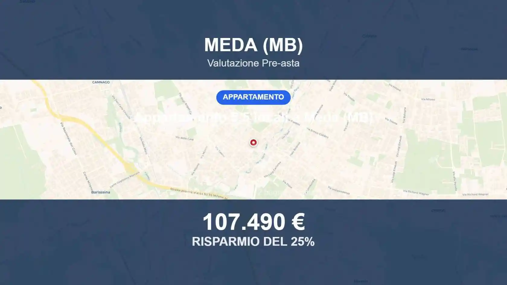 Appartamento in vendita a Meda