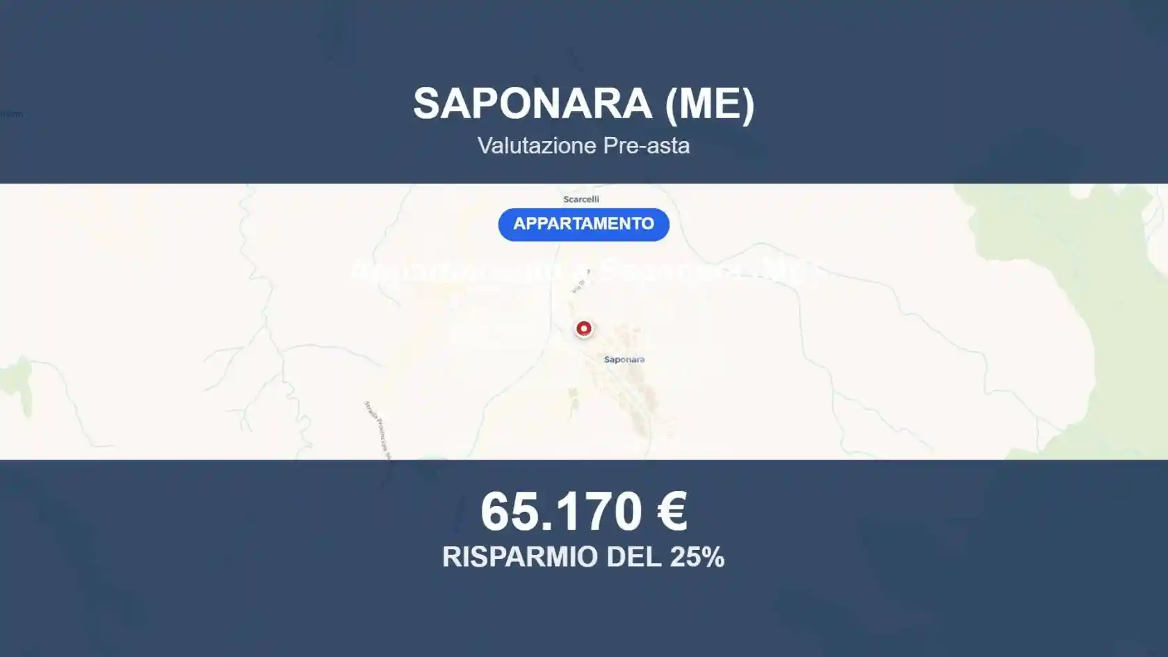Appartamento in vendita a Saponara