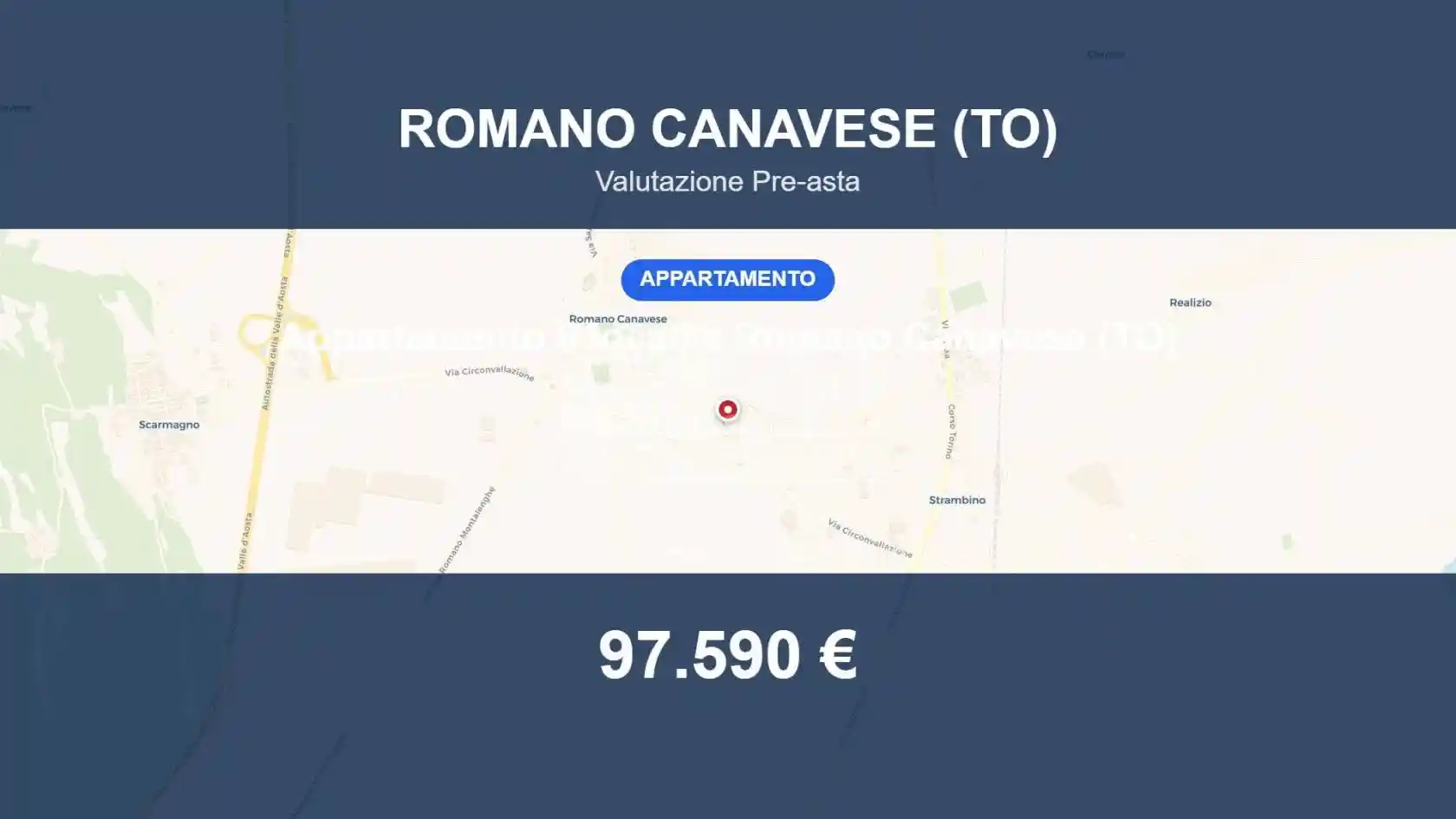 Appartamento in vendita a Romano Canavese