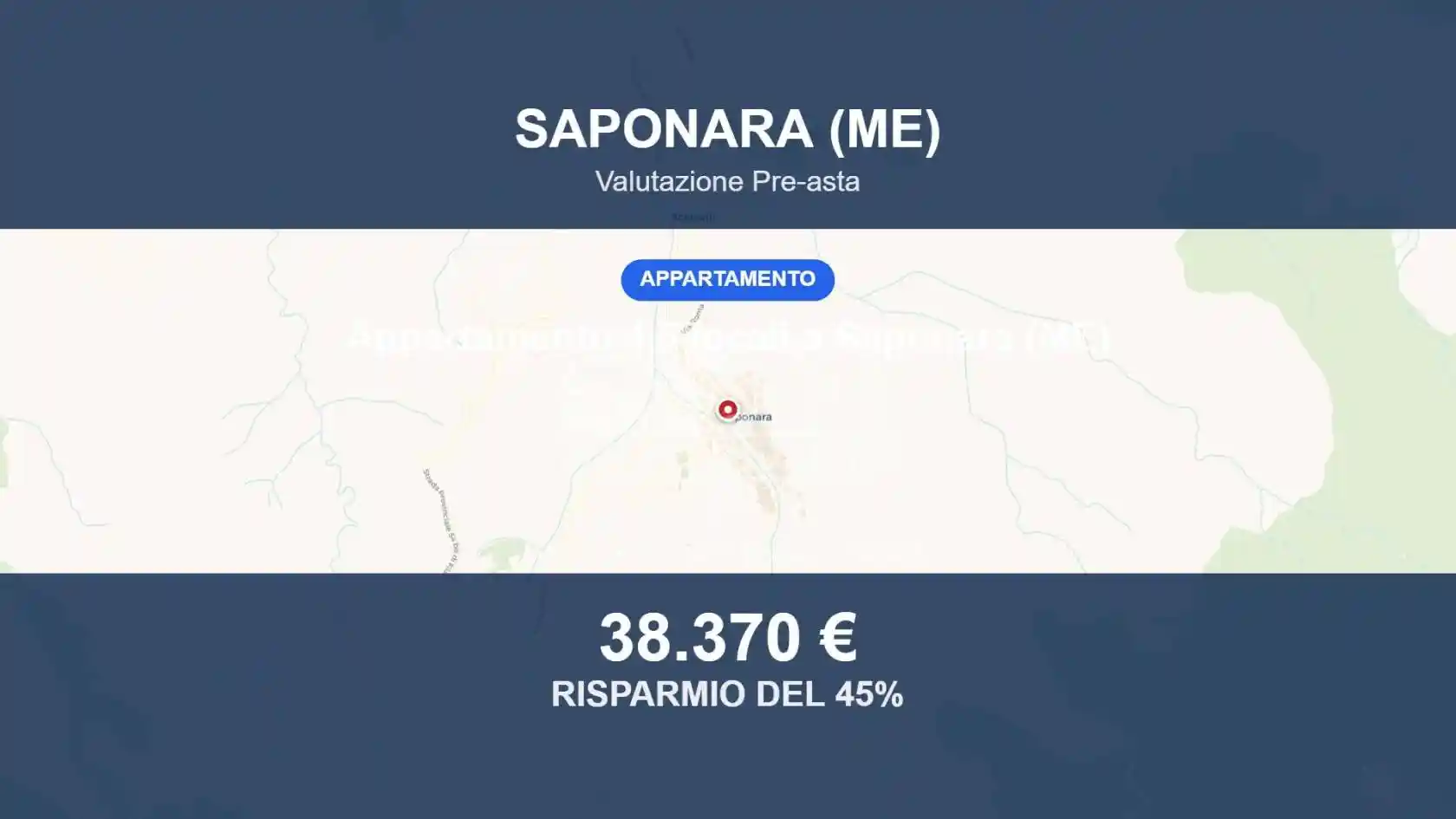 Appartamento in vendita a Saponara