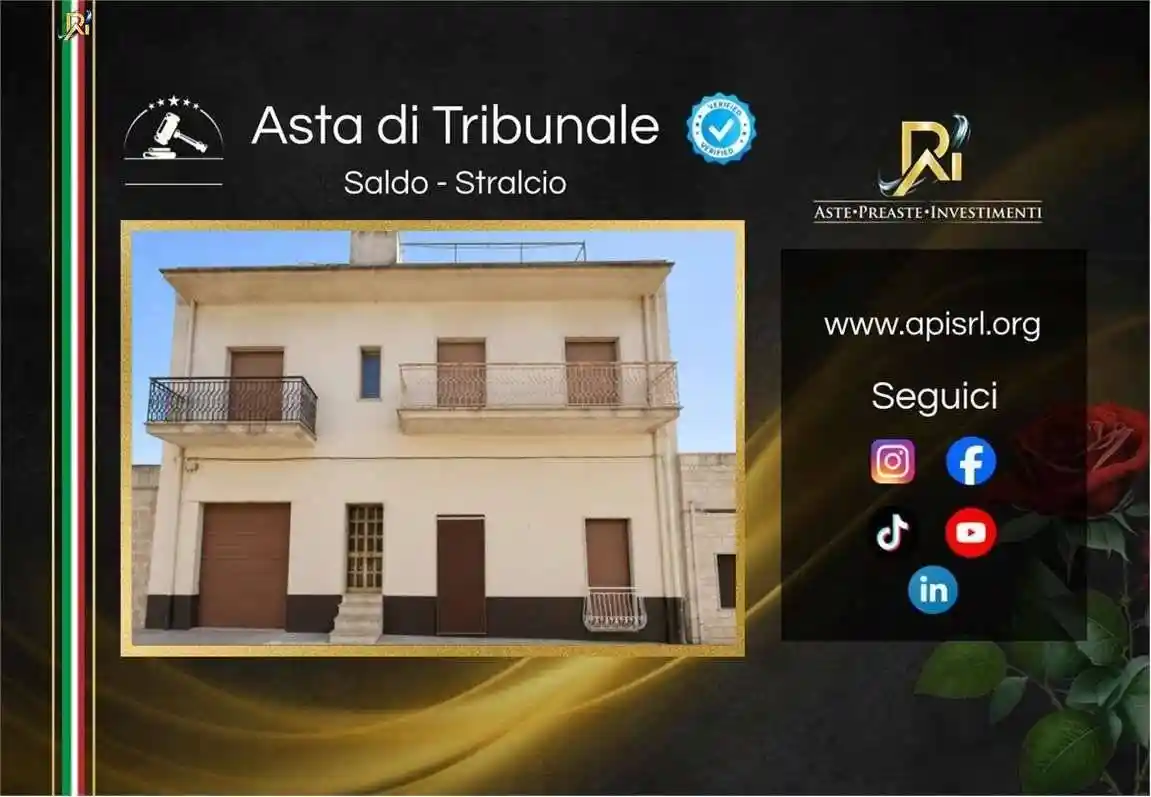 Appartamento in vendita a Oria