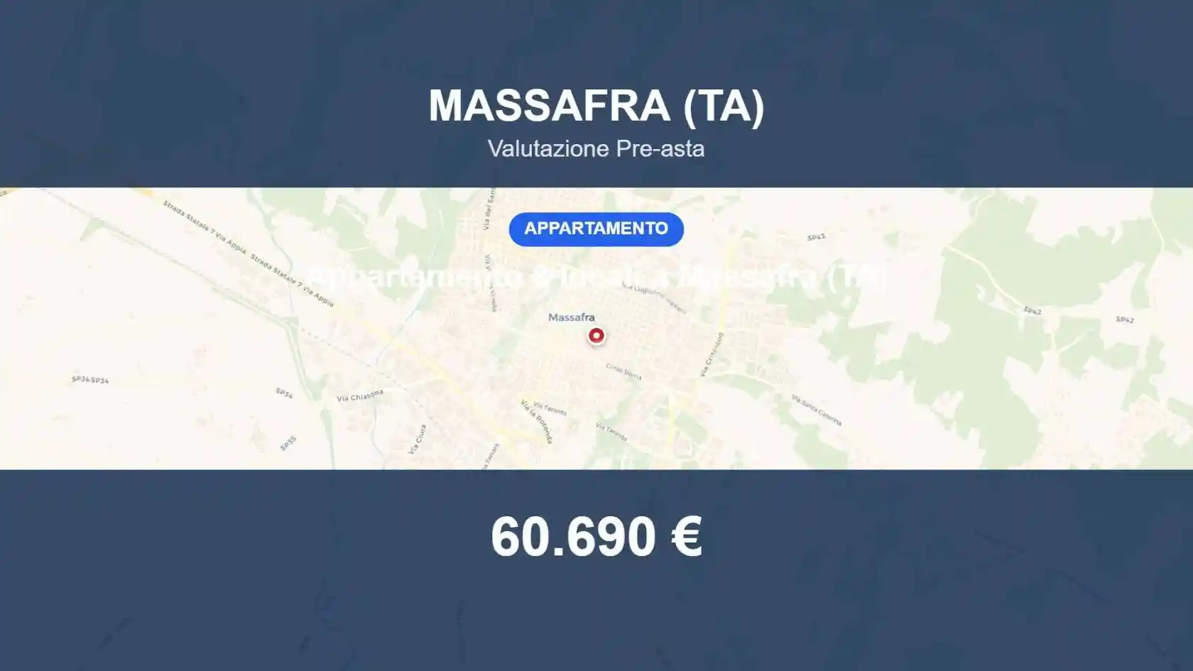 Appartamento in vendita a Massafra
