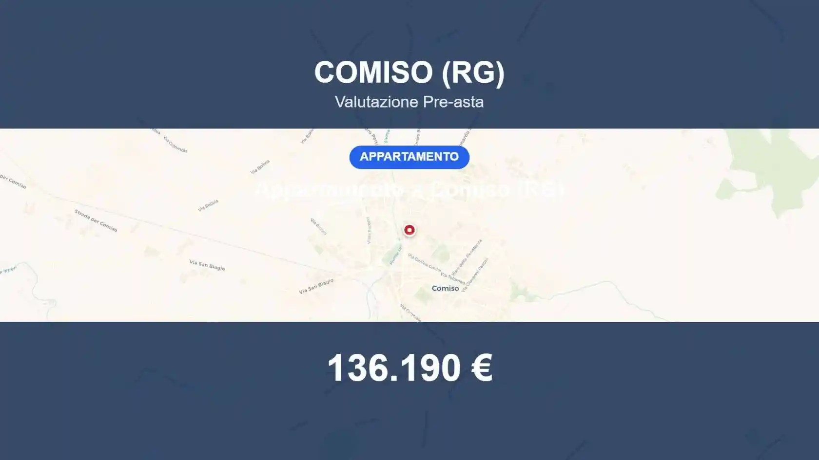 Appartamento in vendita a Comiso