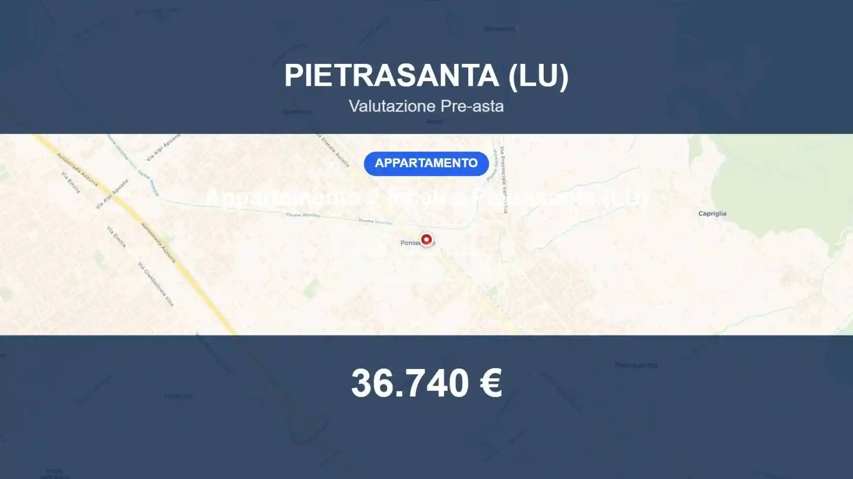 Appartamento in vendita a Pietrasanta