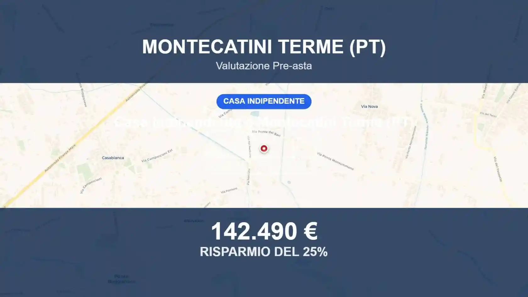 Villa in vendita a Montecatini-Terme
