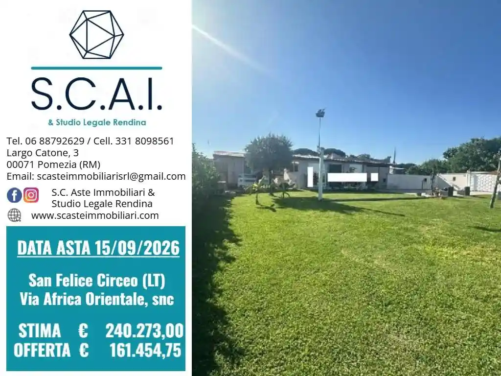 Villa in vendita a San Felice Circeo