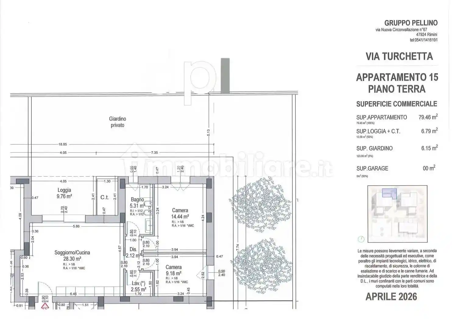 Appartamento in vendita a Rimini