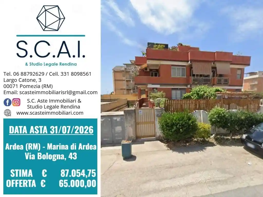 Appartamento in vendita a Ardea
