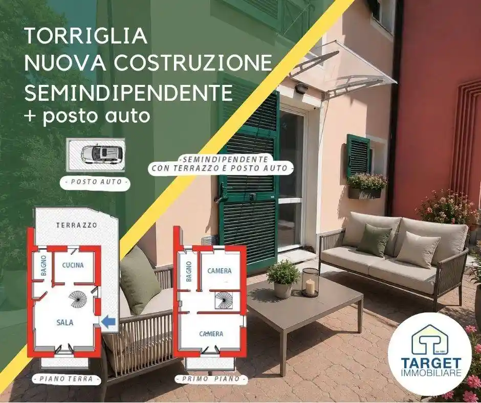 Villetta a schiera in vendita a Torriglia