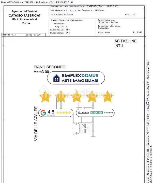 Appartamento in vendita a Nettuno