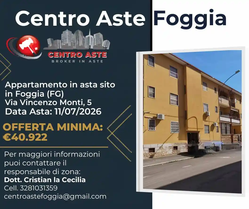 Appartamento in vendita a Foggia