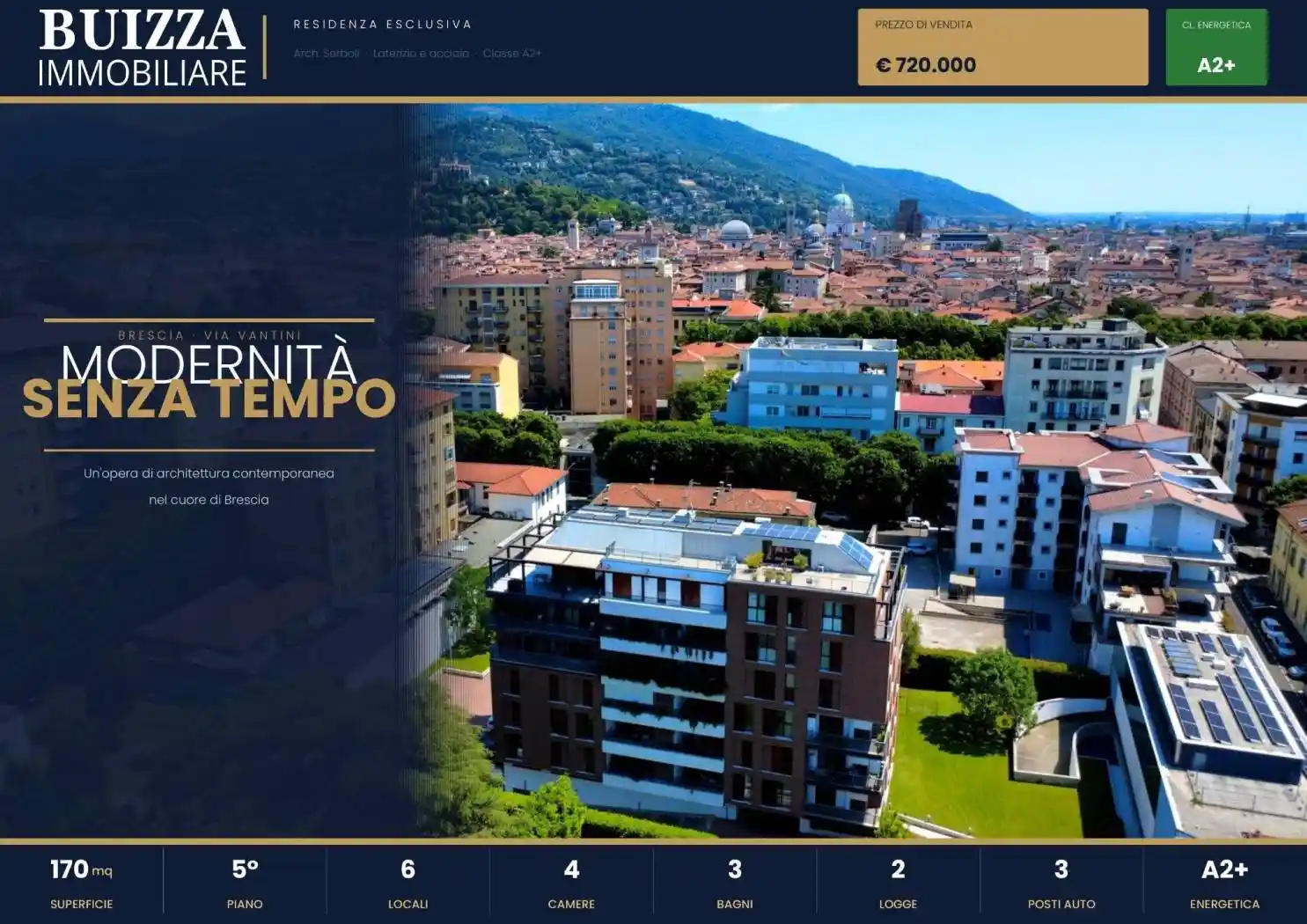 Appartamento in vendita a Brescia