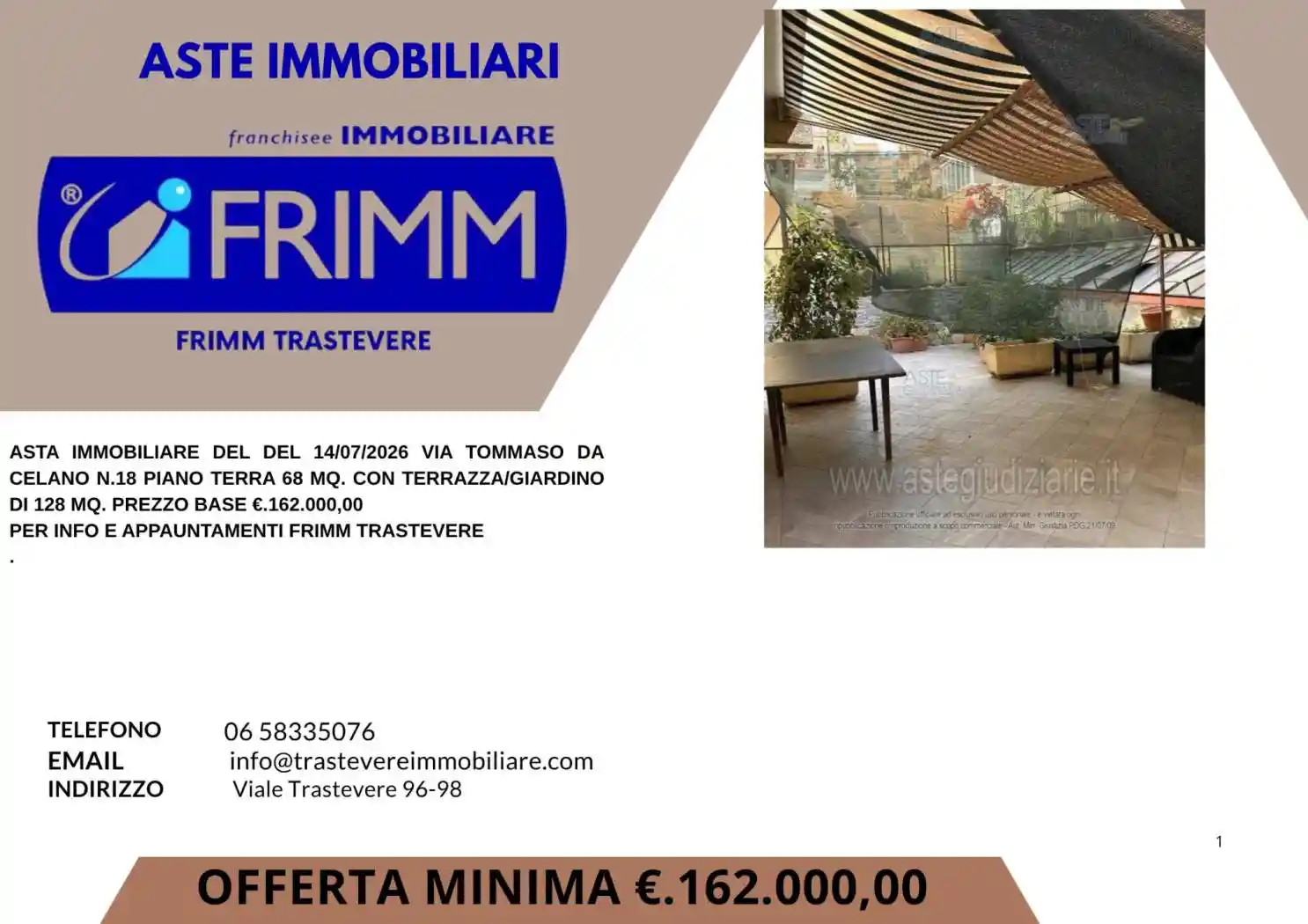 Appartamento in vendita a Roma