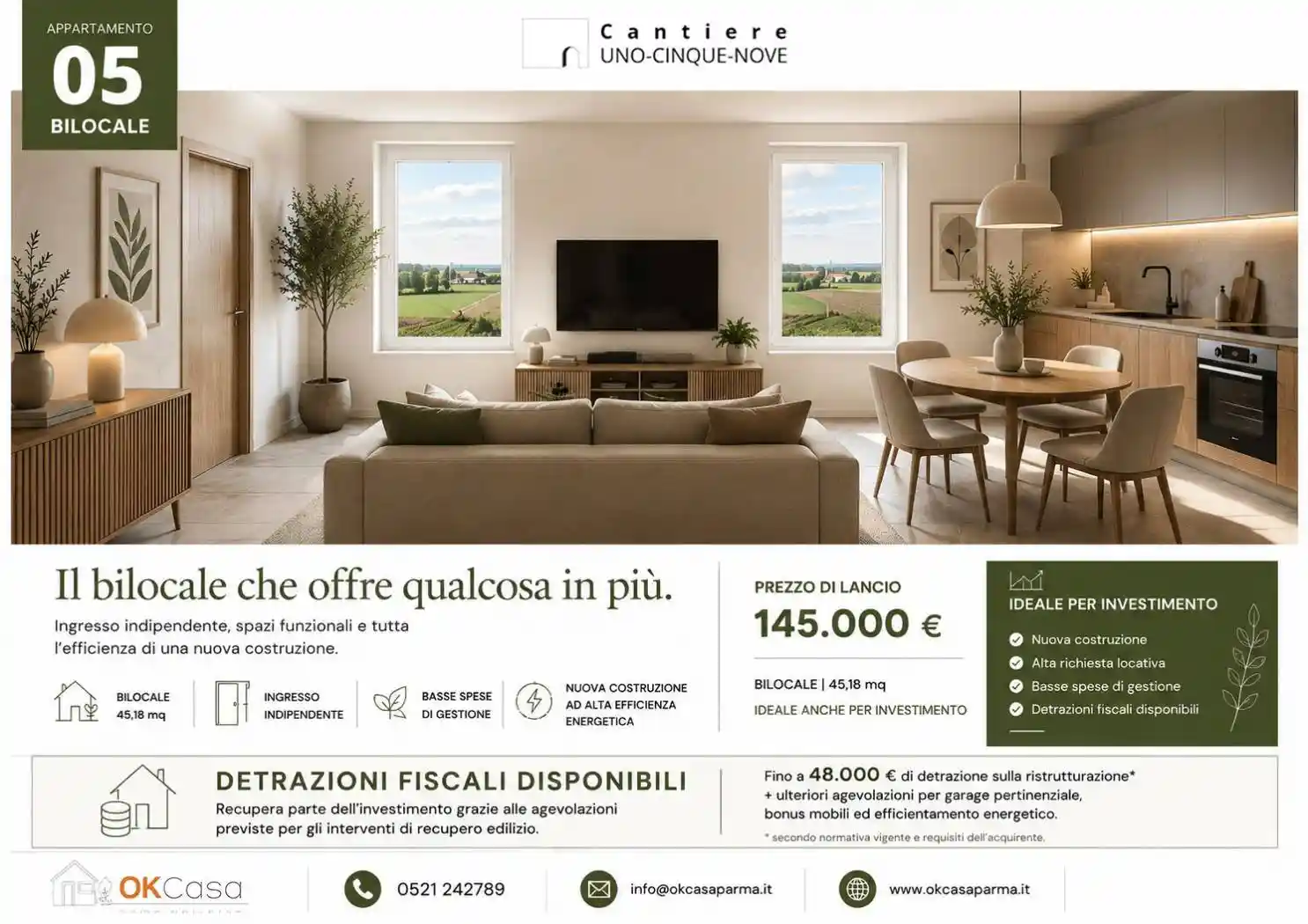 Appartamento in vendita a Parma
