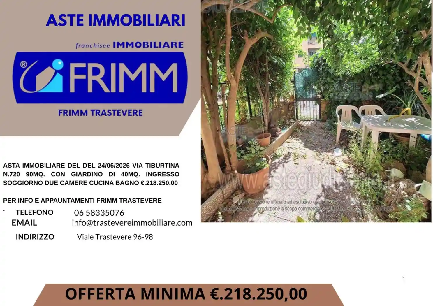 Appartamento in vendita a Roma