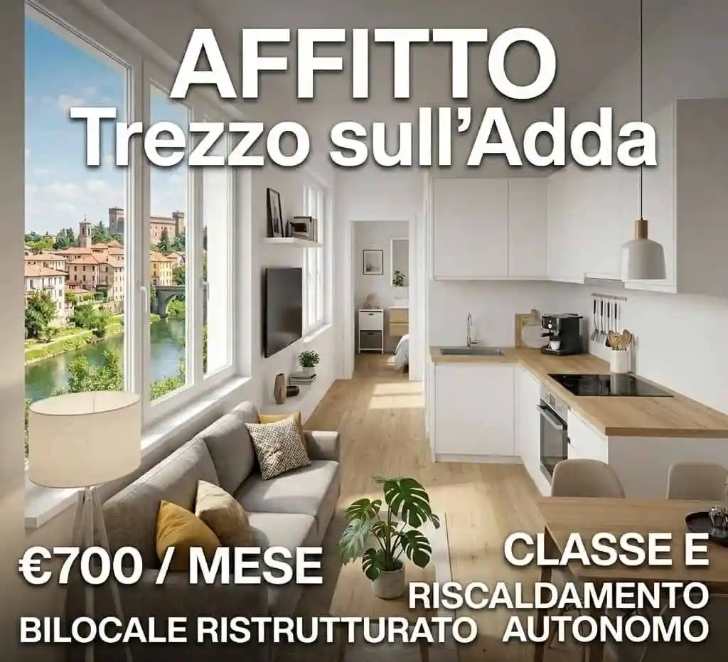 Appartamento in affitto a Trezzo sull'Adda