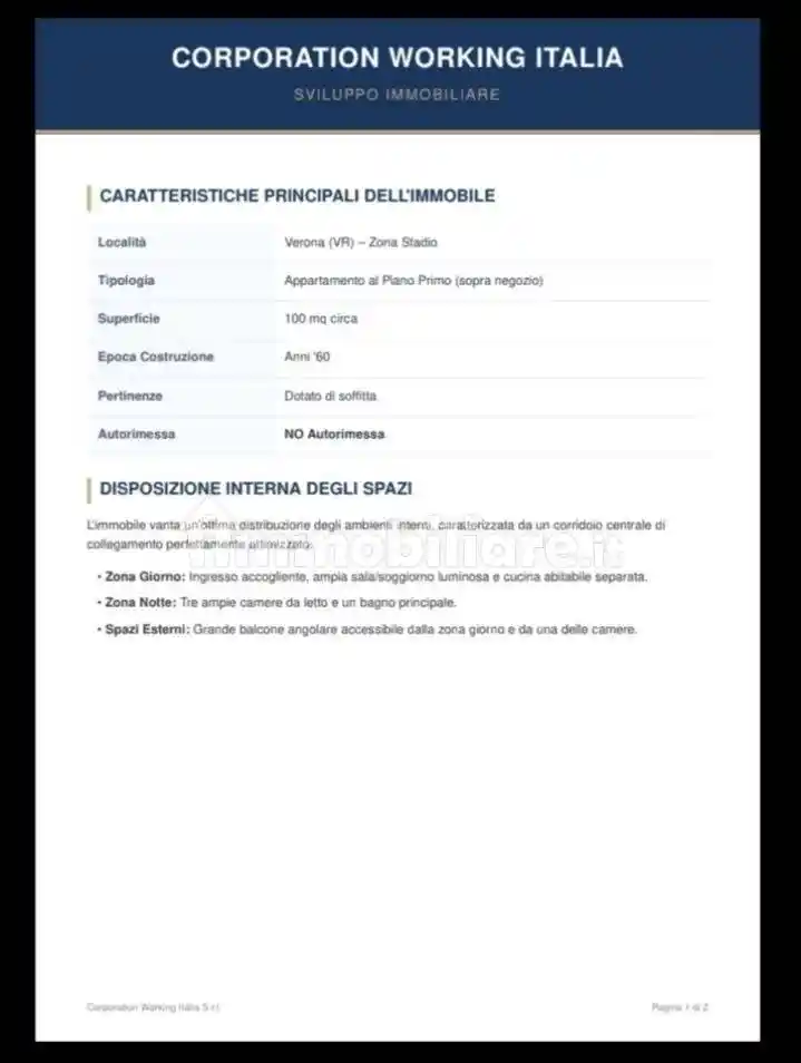 Appartamento in vendita a Verona