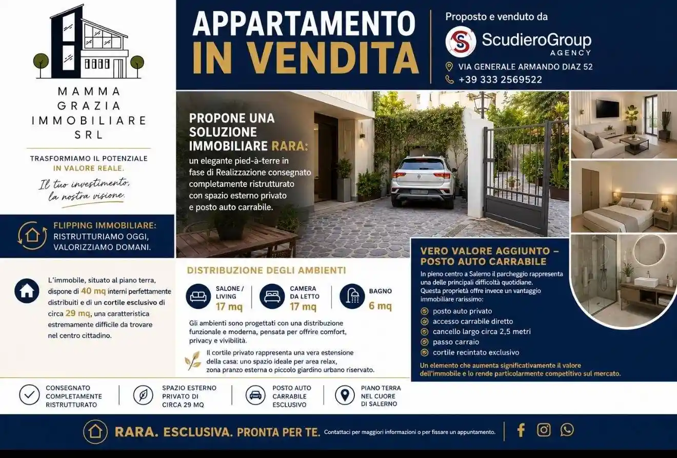 Appartamento in vendita a Salerno