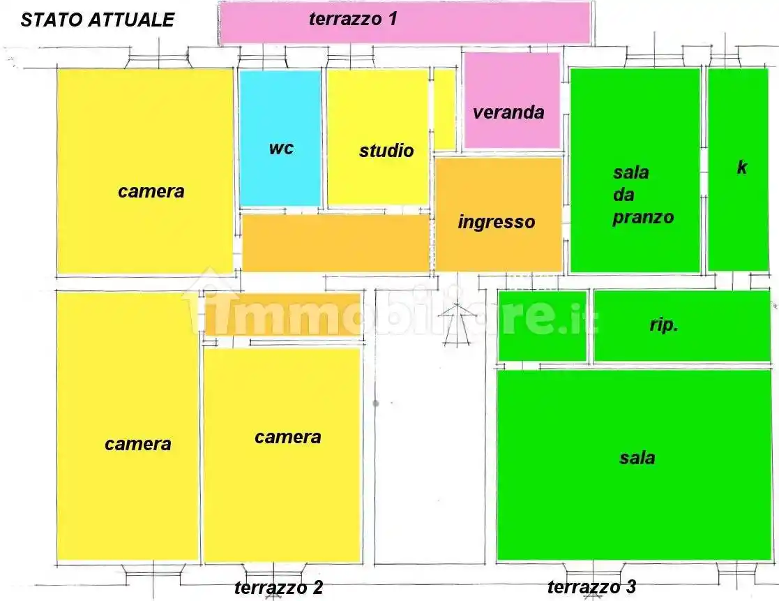 Appartamento in vendita a Grosseto