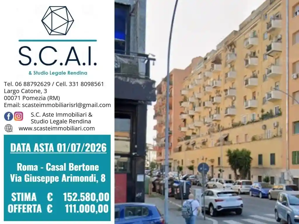 Appartamento in vendita a Roma