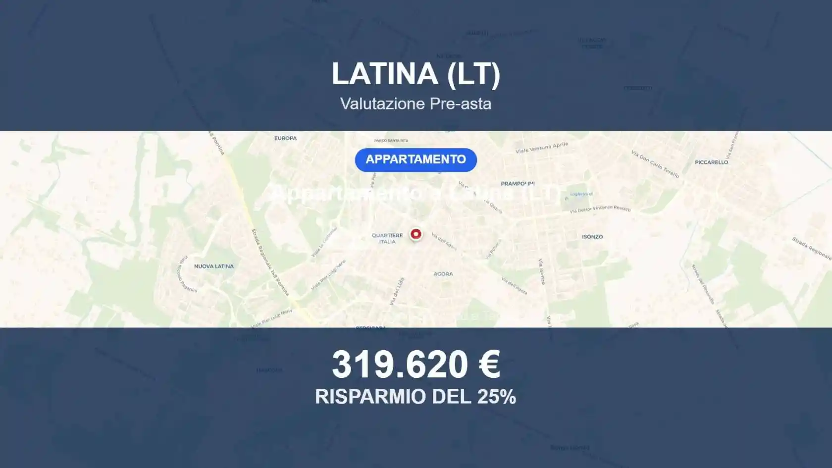 Appartamento in vendita a Latina