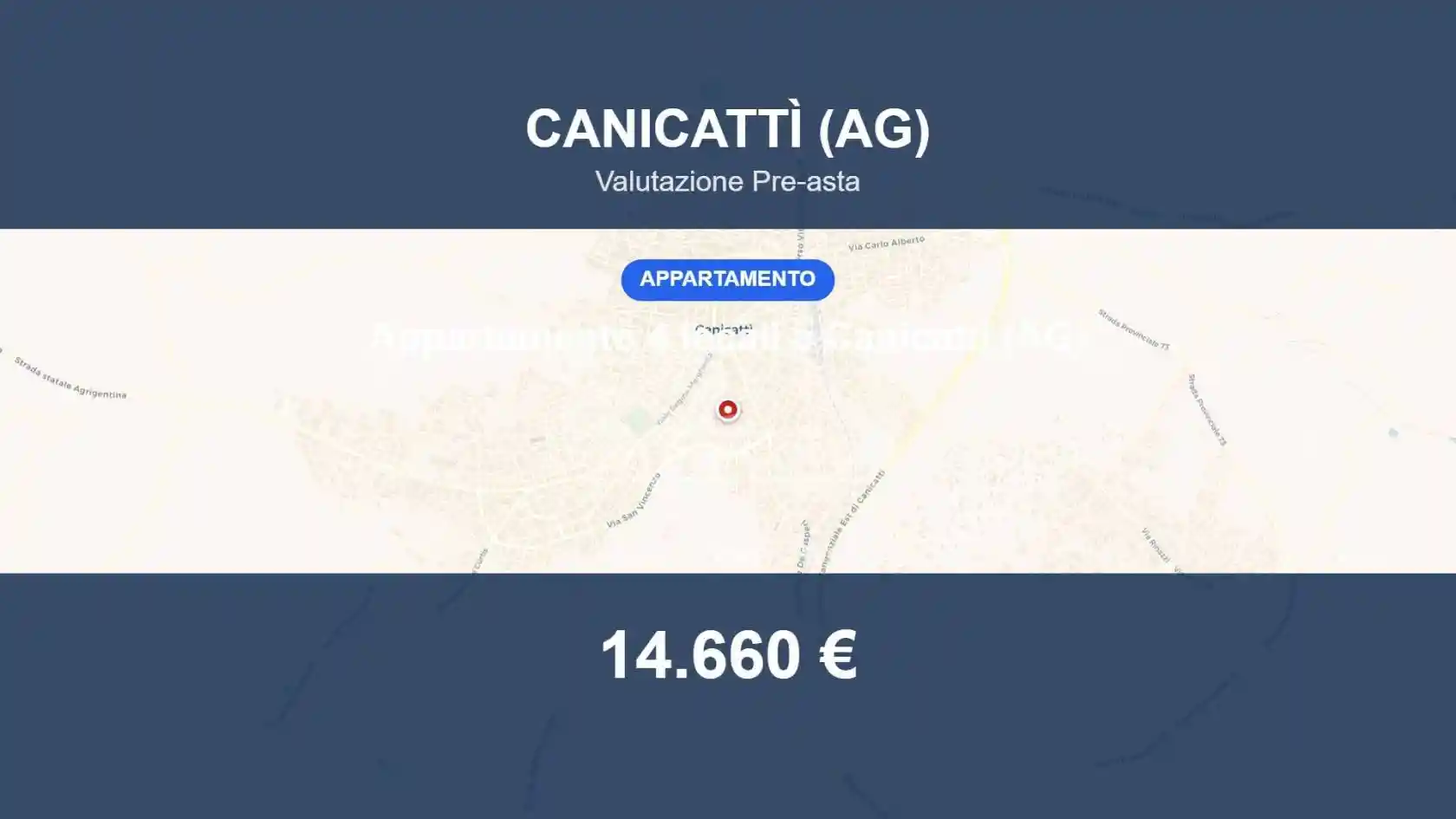 Appartamento in vendita a Canicattì